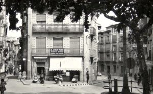 Foto antigua Librería Moisés - Barbastro 003